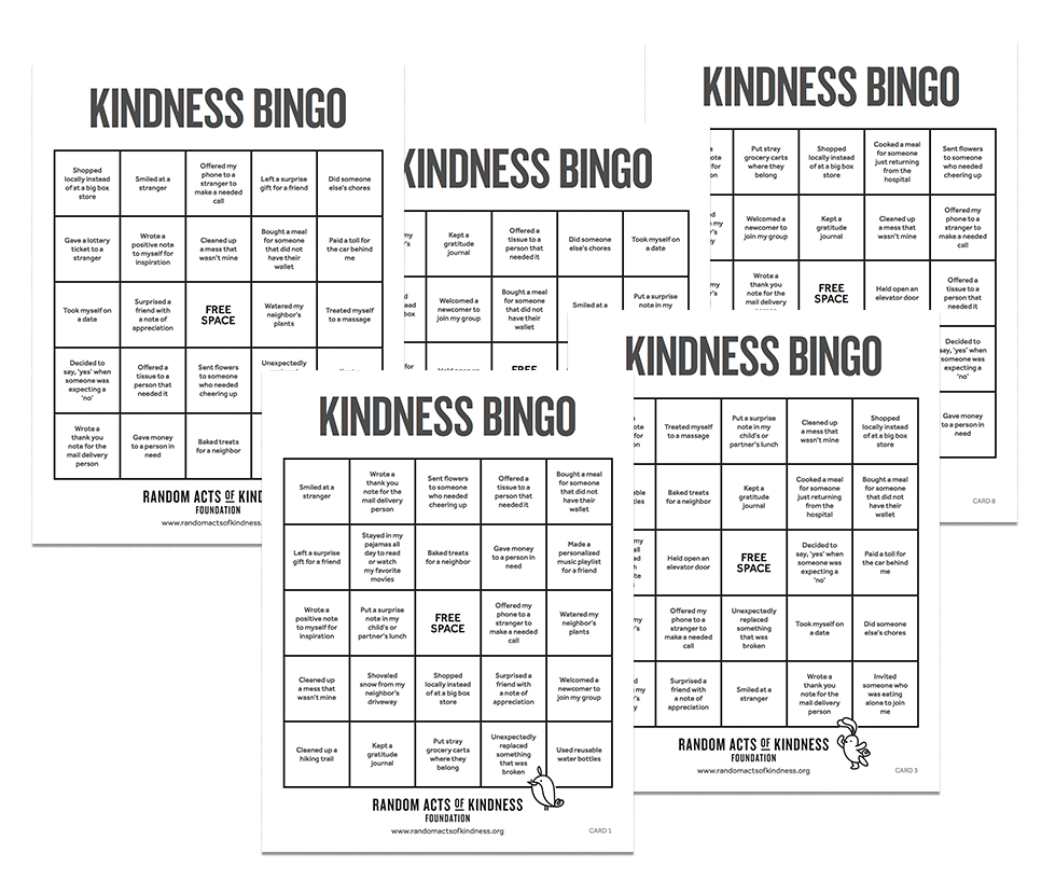 The Random Acts Of Kindness Foundation Kindness Printables